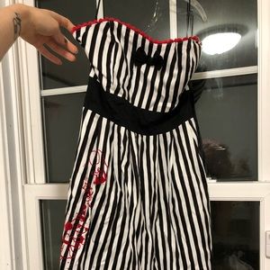 Size Medium Sourpuss Strapless Circus Dress